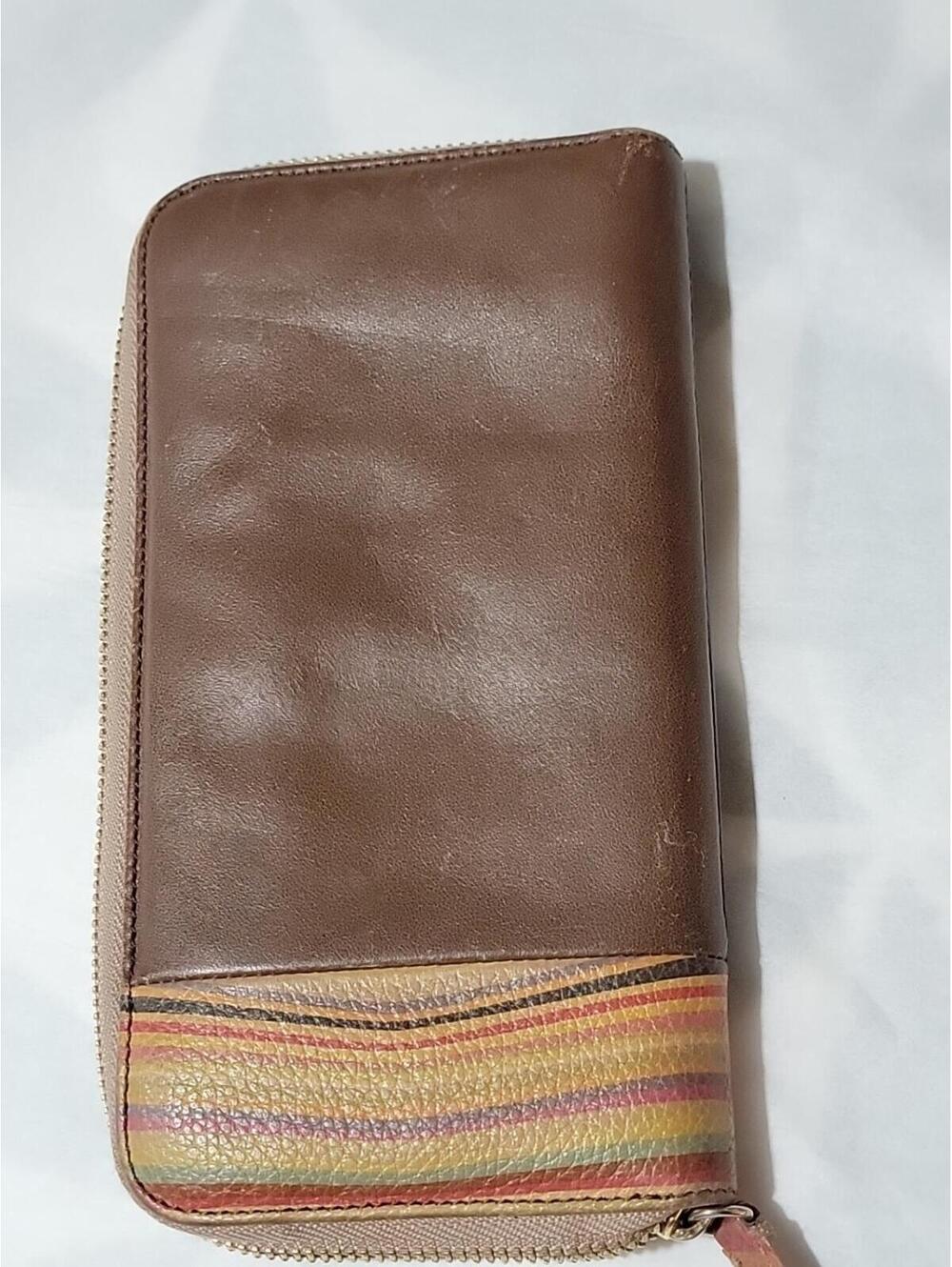 Paul Smith Zip Around Vintage Wallet Very Clean Inside - Picture 4 of 10